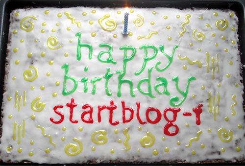 Torte mit Beschriftung happy birthday startblog-f