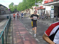 Läufer beim Drittelmarathon