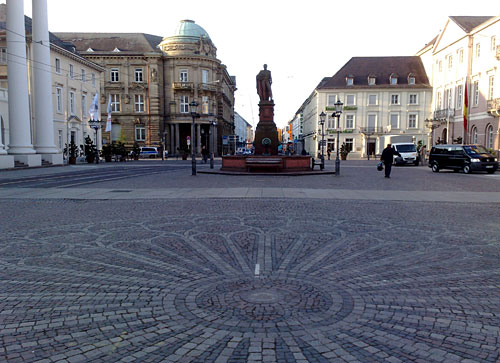 Marktplatz in Karlsruhe