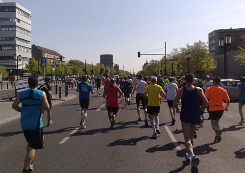 Läufer auf der Straße des 17. Juni