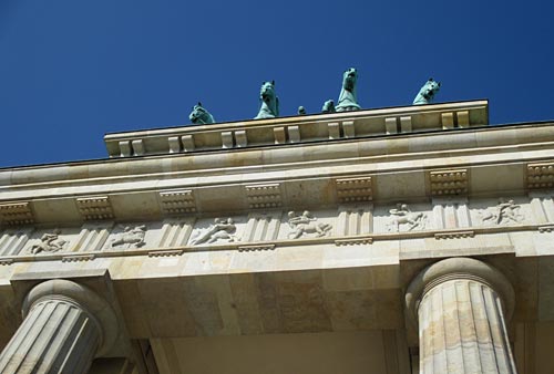 Pferde der Quadriga am Brandenburger Tor