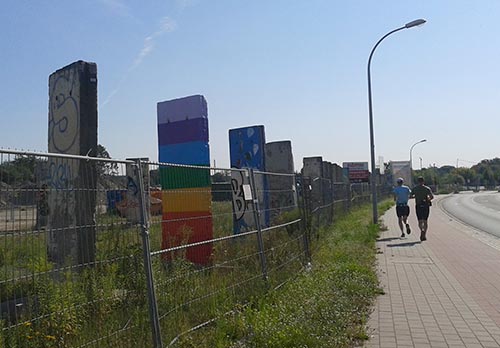Segmente der Berliner Mauer