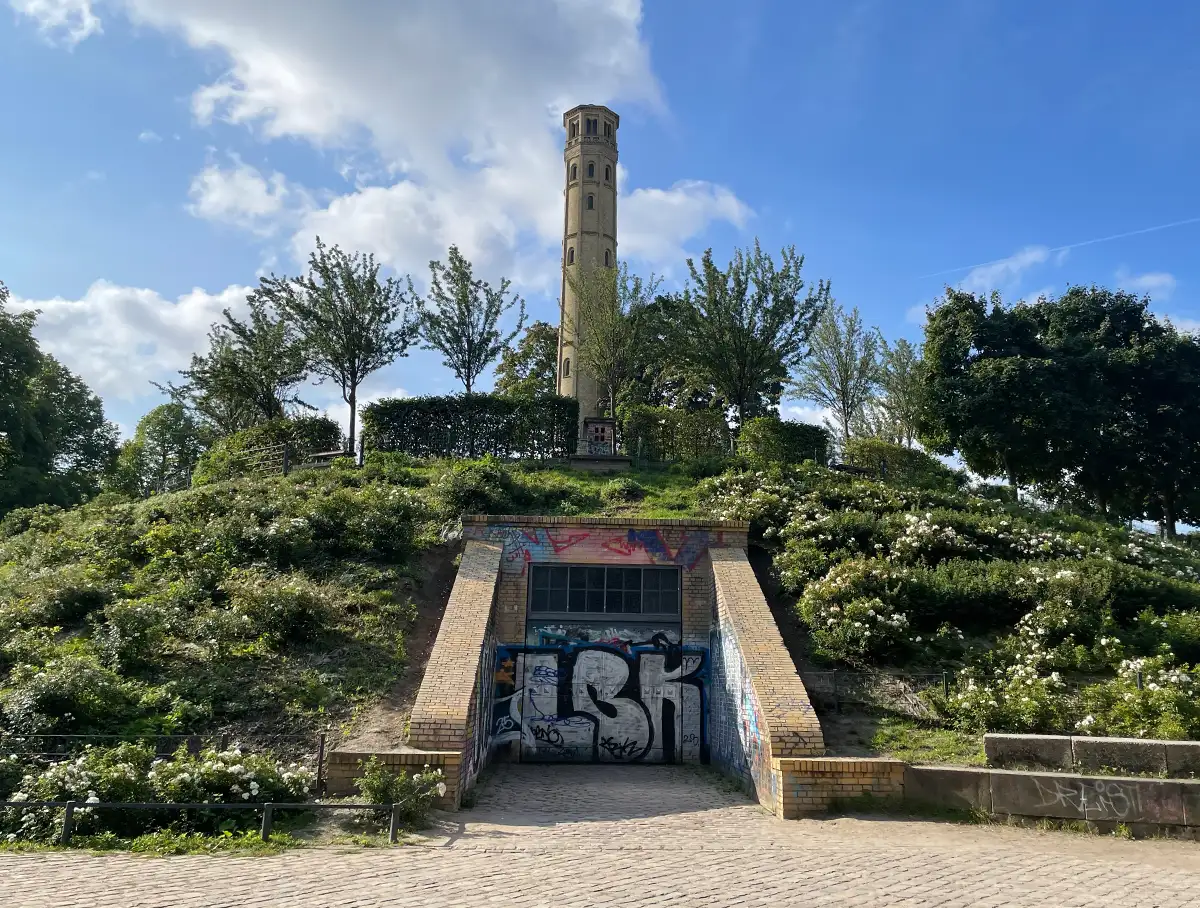 Standrohrturm des Wasserturms in Prenzlauer Berg
