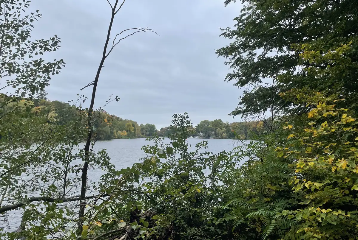 Blick auf einen See