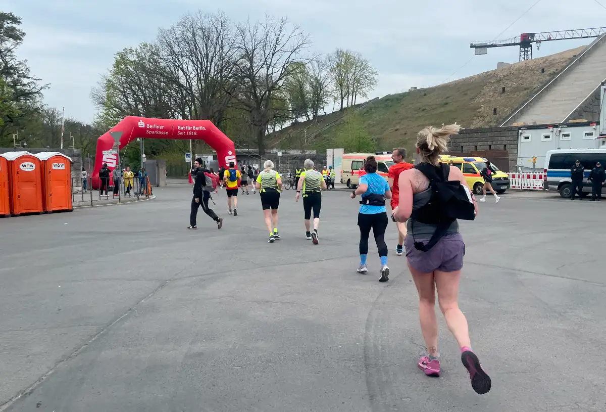 Roter Zielbogen – allerdings weit vor dem Ziel