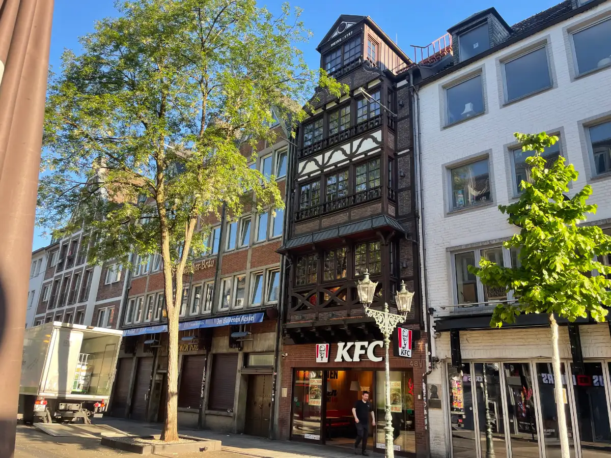 Gebäude des ehemaligen Hühner Hugo