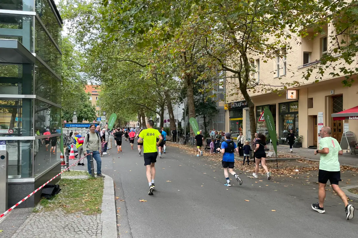 Läufer läuft weiter